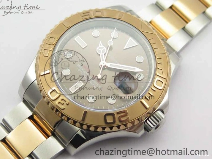 MiroTime 0522 Soft Yacht-Master 116621 ARF 1:1 Best Edition Brown Dial on SS RG Bracelet SH3135 V 3062